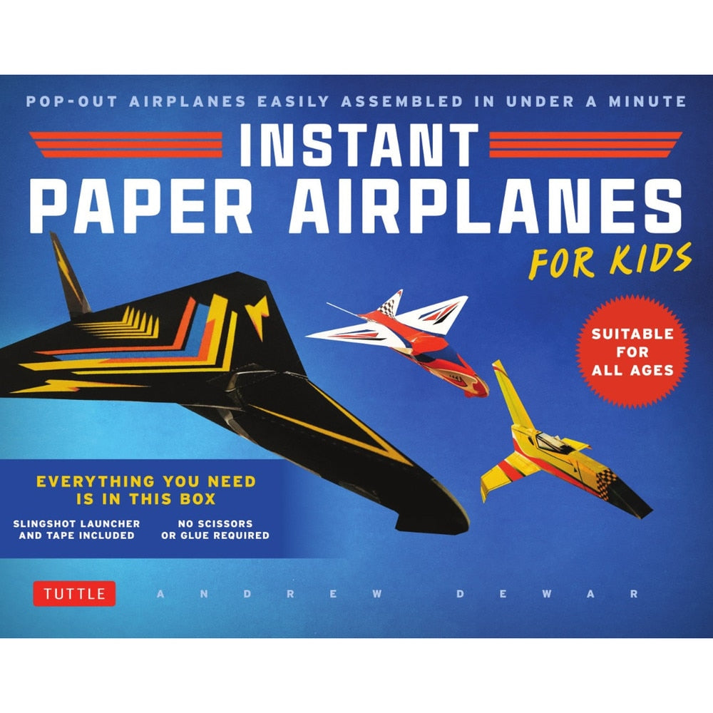 Instant Paper Airplanes Kit (9780804851077)