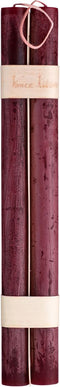 TIMBER TAPERS 12IN WINE RED