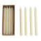 TAPER CANDLES IVORY (SET OF 12), 10IN