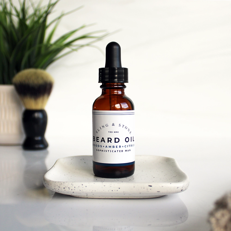 BEARD OIL -  WOODS, AMBER & CITRUS