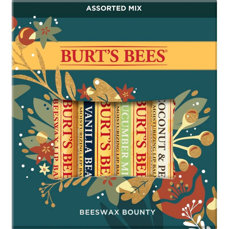GIFT "BEESWAX BOUNTY" ASSORTED, SET OF 4 LIP BALMS
