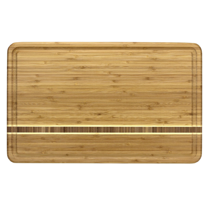 20IN DOMINICA BAMBOO CUTTING BOARD W/ GROOVE