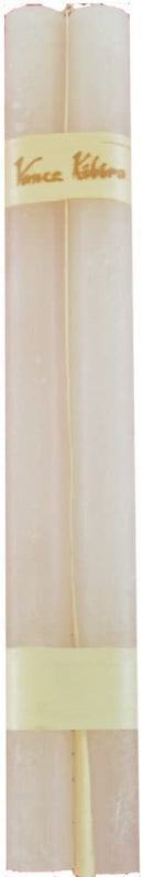 TIMBER TAPERS MELON WHITE, 12IN