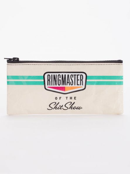 SMALL ZIP POUCH, RINGMASTER OF THE SH*TSHOW