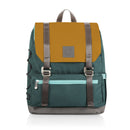 BACKPACK COOLER ON-THE-GO - MUSTARD & GREEN