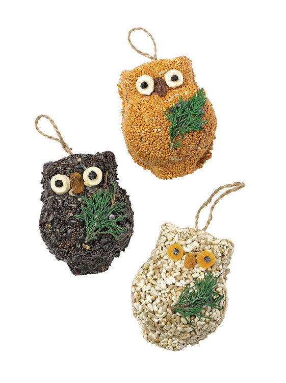 BIRDSEED: OLLIE OWLS, SET OF 3