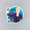 STICKER BAD BITCH, ELIZABETH WARREN