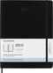 18MONTH MONTHLY PLANNER, X-LARGE SOFTCOVER, BLACK (2022-2023)