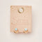 JACKET REFINED EARRINGS, 14K GOLD VERMEIL & AMAZONITE