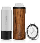 HOPSULATOR TRIO 3-IN-1 CAN COOLER WALNUT