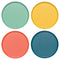 DINNER PLATE ECOLOGIE (SET OF 4) FIESTA
