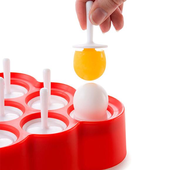 POPSICLE MOLD MINI ROUND POPS