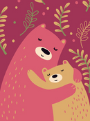 CARD I LOVE YOU MAMA BEAR