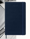 18 MONTH WEEKLY PLANNER: POCKET-SIZE HARDCOVER, SAPPHIRE BLUE