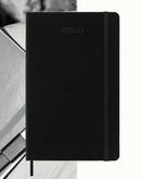 18MONTH PLANNER, LARGE SOFTCOVER, BLACK (2022-2023)