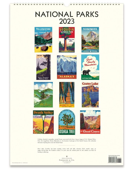 CALENDAR NATIONAL PARKS 2025