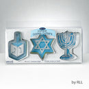 CHANUKAH COOKIE CUTTERS (SET OF 3) -SELLOUT