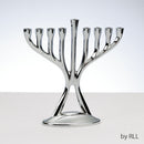 SILVER MINI MENORAH