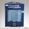 CHANUKAH CANDLES- FROSTED MULTI