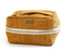 COSMETIC BAG ZIP AROUND HERRINGBONE