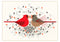 HOLIDAY BOXED NOTECARDS HARPER, CARDINAL COURTSHIP