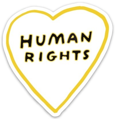 HUMAN RIGHTS <3 STICKER