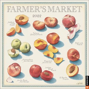 WALL CALENDAR FARMERS MARKET 2025