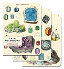 JOURNAL SET OF 3 MINI MINERALOGY