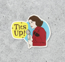 STICKER MRS MAISEL, TITS UP