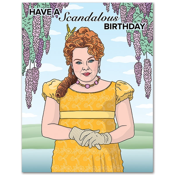 CARD HAVE A SCANDALOUS BIRTHDAY