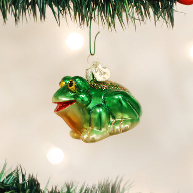 ORNAMENT HOP ALONG FROG