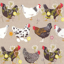 COCKTAIL NAPKINS SPATTER HENS