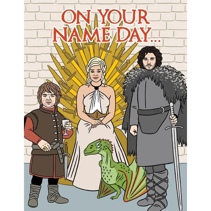 CARD ON YOUR NAME DAY