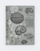 JOURNAL BRAIN, DOT GRID SOFT COVER