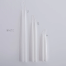 CLASSIC TAPERS WHITE, 13IN
