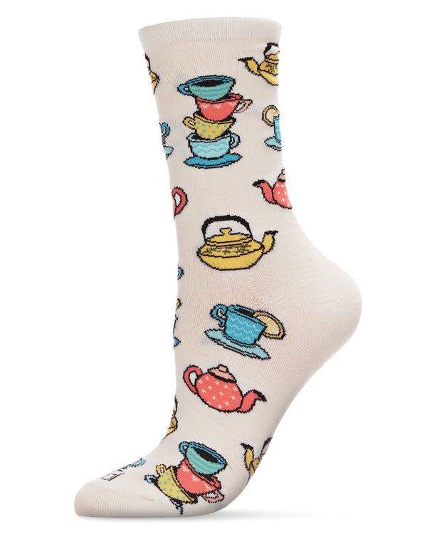 SOCKS BAMB TEA TIME IVO