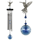 WIND CHIME CRYSTAL HUMMINGBIRD