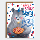 CARD BERRY BEARY BIRTHDAY