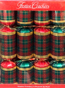 CRACKER 10" FESTIVE PLAID S/8