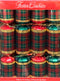 CRACKER 10" FESTIVE PLAID S/8