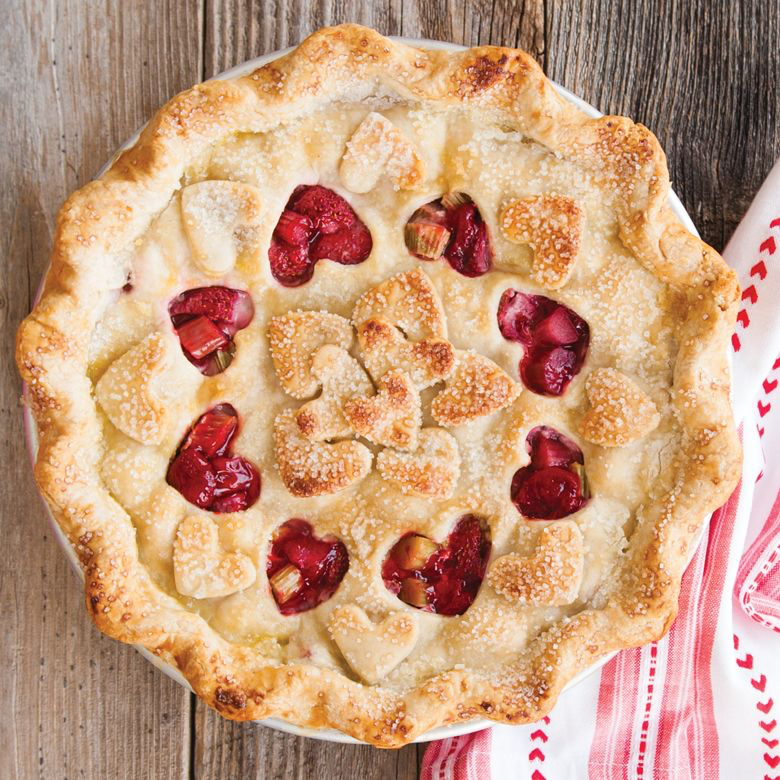 PIE TOP CUTTER HEARTS/LATTICE