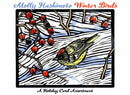 HOLIDAY BOXED NOTECARDS HASHIMOTO, WINTER BIRDS