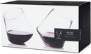 WINE ROLLING GLASS SET OF 2 CRYSTAL