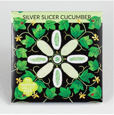 SEED PACKET SILVER SLICER CUCUMBER