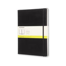 MOLESKINE JOURNAL RULED SOFTCOVER, BLACK - XLARGE