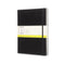 MOLESKINE JOURNAL RULED SOFTCOVER, BLACK - XLARGE