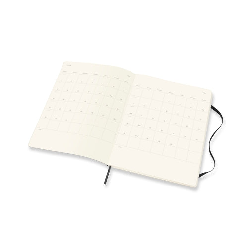 WEEKLY PLANNER, X-LARGE SOFTCOVER, BLACK
