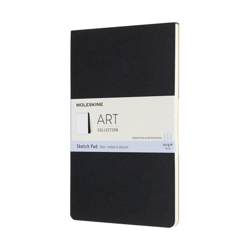 MOLESKINE SKETCH PAD, BLACK - LARGE