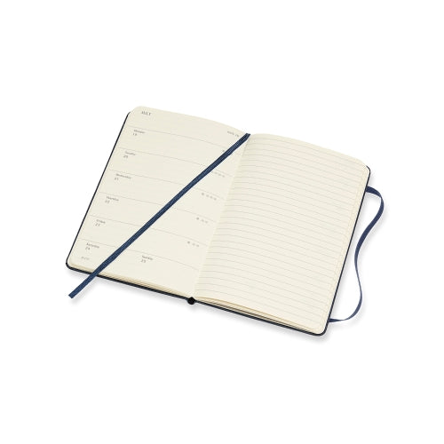 WEEKLY PLANNER, LARGE HARDCOVER, SAPPHIRE