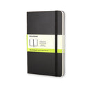 MOLESKINE JOURNAL PLAIN HARDCOVER, BLACK - POCKET